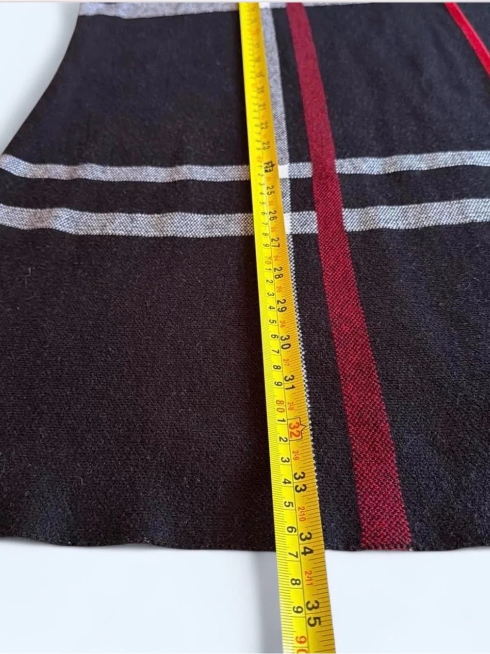Women’s 2X cardigan by KASPER. Black/red/gray spacious plaid, cotton blend.